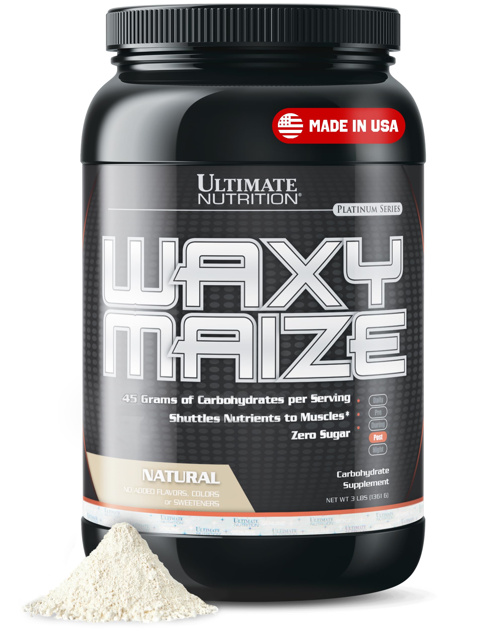 Waxy Maize Unflavored Powder