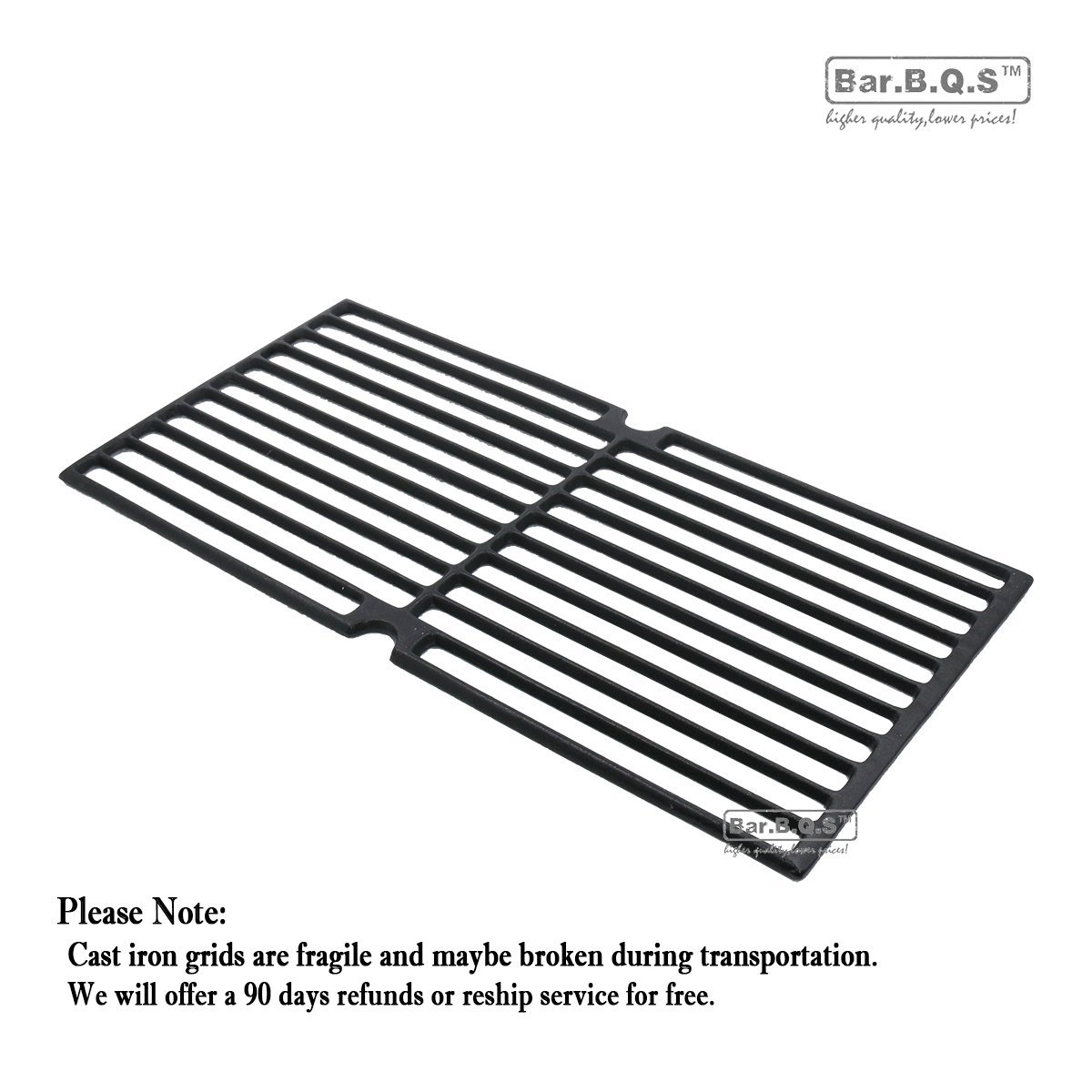 Hisencn 17.75 Cast Iron Cooking Grate for Brinkmann 810 8102410S 810