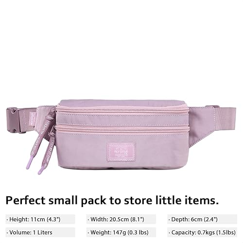 HotStyle 521s Fashion Fanny Pack, Small Waist Bag for Hiking
