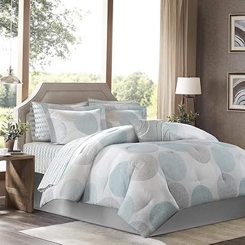 Amazon Com Kaputar Beautiful Modern Contemporary Light Blue