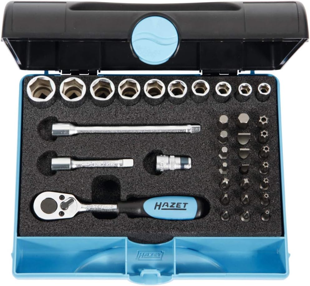 Hazet Socket Set 35 Piece 1/4 853/2 Amazon.co.uk DIY & Tools