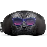 GOGGLESOC Original Microfiber Goggle Lens Cover | Made from Recycled Plastic Bottles, Lens Cloth, Lens Protection, Universal Fit, Ski, Snowboard
