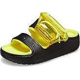 Crocs Unisex Adult Classic Cozzzy Towel Sandals, Fuzzy Slippers and Slides