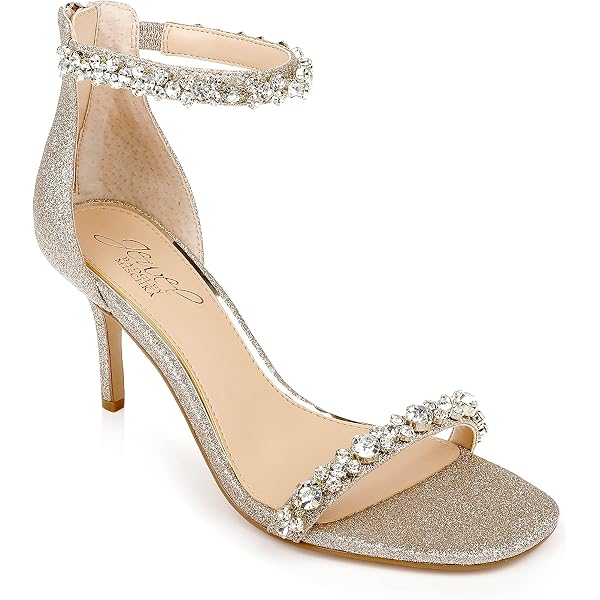 Badgley Mischka Women's Devorah Heeled Sandal – Lightly Padded For Extra Comfort - View #2