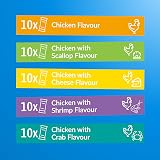 INABA Churu Cat Treat Variety Bucket 700g Chicken 50 x 14g Soft & Creamy view 2