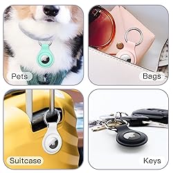 JETech Silicone Case for AirTag 2021 with