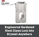 3M CLAW Drywall Picture Hanger 4 Hangers Holds Up To 20 kg view 8