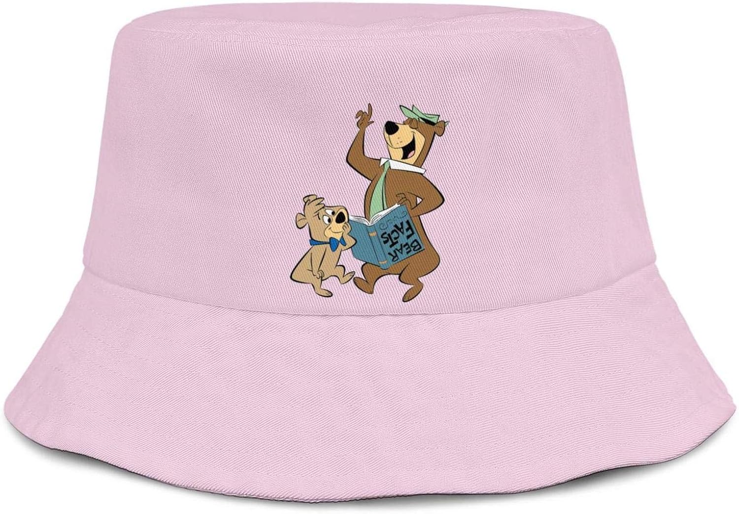 Yogi Bear Packable Fishing Travel Bucket Hat Summer Outdoor Beach