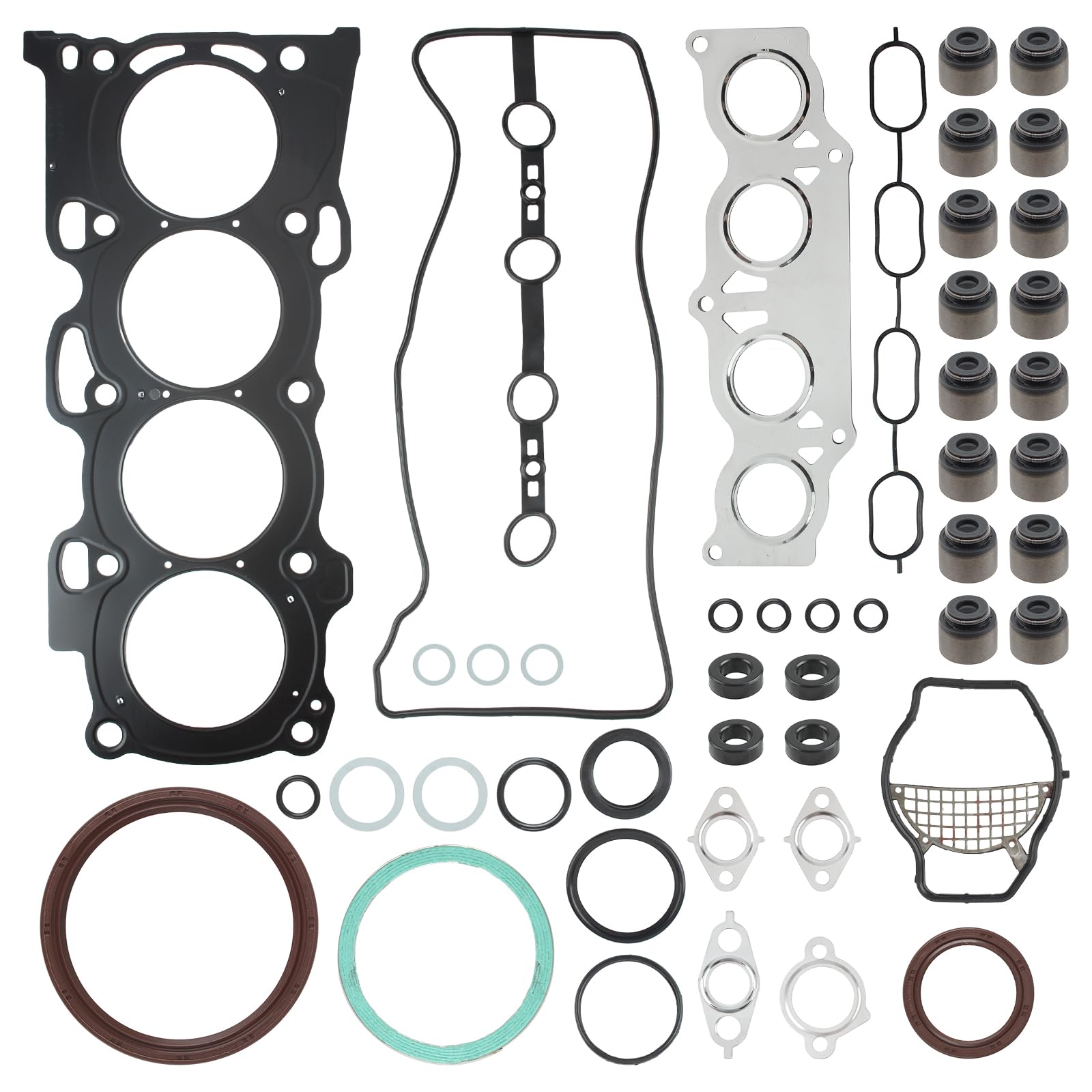 Photo 1 of GoaMotors Engine Cylinder Gasket Kit, MLS Head Gasket Set Fit for Toyota Camry RAV4 for Scion TC Corolla for Highlander for Lexus HS250h,for 2.4L 16v DOHC 2AZFE, Replace # HS26232PT, HSTO058