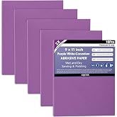KQCXIK 10-Sheet Premium White Corundum Wet Dry 600 Grit Sandpaper | 9 x 11 Inch, Heavy Duty, Waterproof＆Robust Latex Paper, Tear-Resistant, Coarse＆Fine Sand Paper for Metal Auto Paint Wood