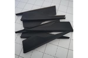 DCA Custom Arrows Mini Sabre Vanes Archery vanes for Hunting, 3D, or Indoor, Mechanical broadheads, Small Fixed Blade broadheads, or Field Points. Multiple Colors in 40 or 100 Pack