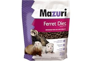 Mazuri | Nutritionally Complete Food for Ferrets| 5 Pound (5 lb.) Bag