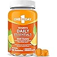 One A Day Women’s Daily Essentials Multivitamin Gummies, Multivitamin for Women, Zinc, Immune Support, Cool Lemonade Naturally Flavored, 120 Gummies