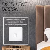 ACMEROTA RJ45 Ethernet Faceplate Cat6 Single 1-Port Flat Wall Plate Network view 6