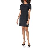 Tommy Hilfiger Womens Short Sleeve Shift Dress