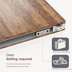 38" Concealed Sliding Barn Door Hardware Kit with