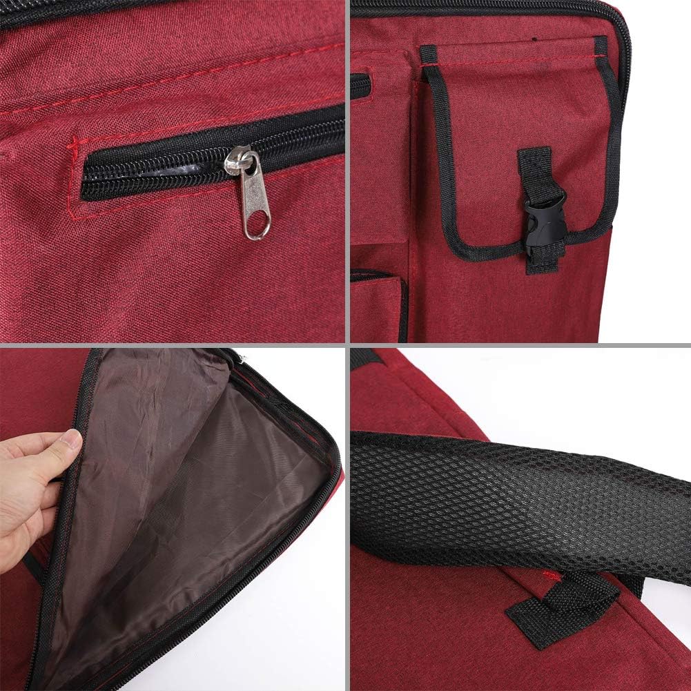 Borsa Portafoglio Per Disegno A3 - Impermeabile, Con Tracolla, Per Trasporto Schizzi E Materiale Arte - Foto 10