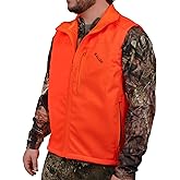 Allen Company Softshell Blaze Hunting Vest, Men’s, Large, Blaze Orange
