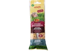 Living World 60661 Hamster Fruit Treat Sticks, 4-Ounce