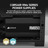 CORSAIR RM850x Fully Modular Low-Noise Power Supply ATX 3.1 PCIe 5.1 view 2