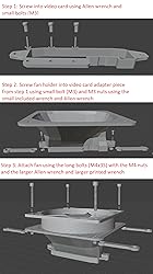 Fan Shroud Kit for Tesla K80, M40, P40, P100, V100