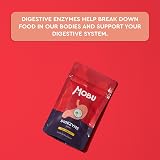 MOBU Digestive Enzymes 120 Tablets Digezyme Amylase Lactase Lipase Vegan UK Made view 6