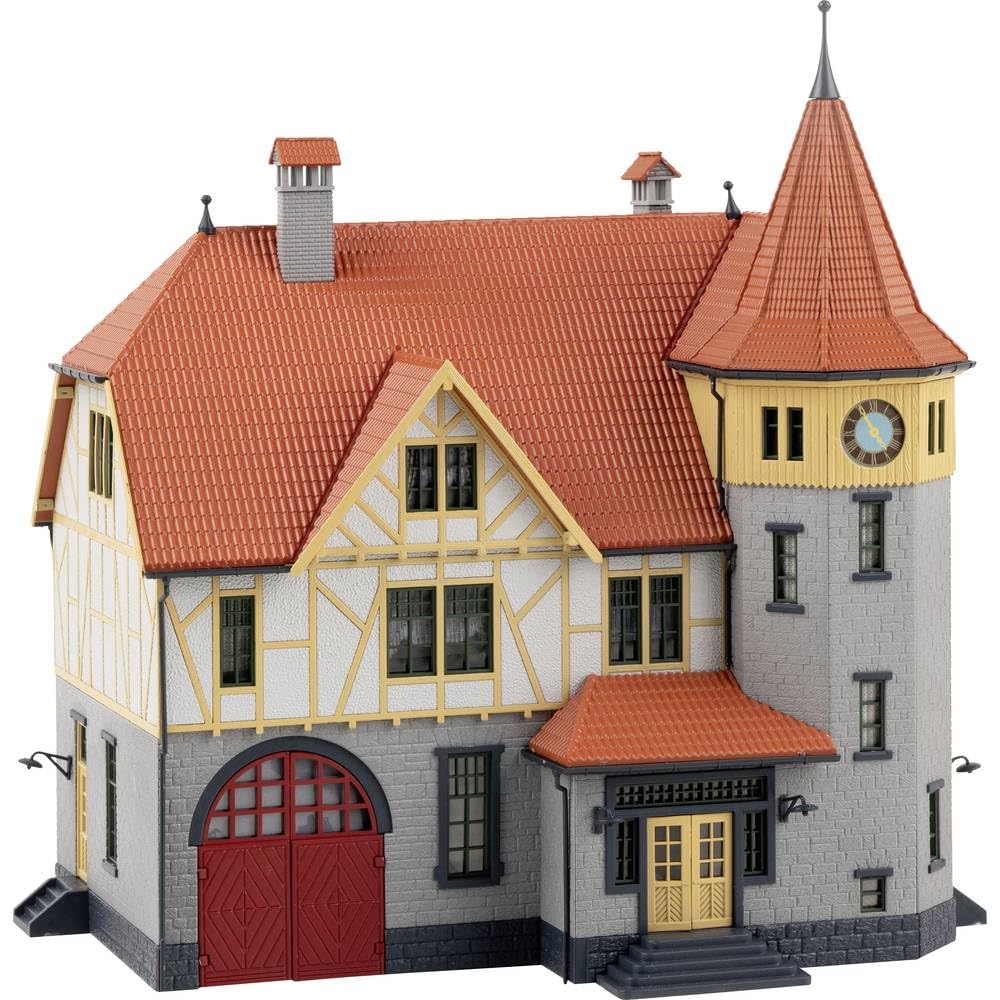 Faller FA130649 Town Hall with Fire Station One Size