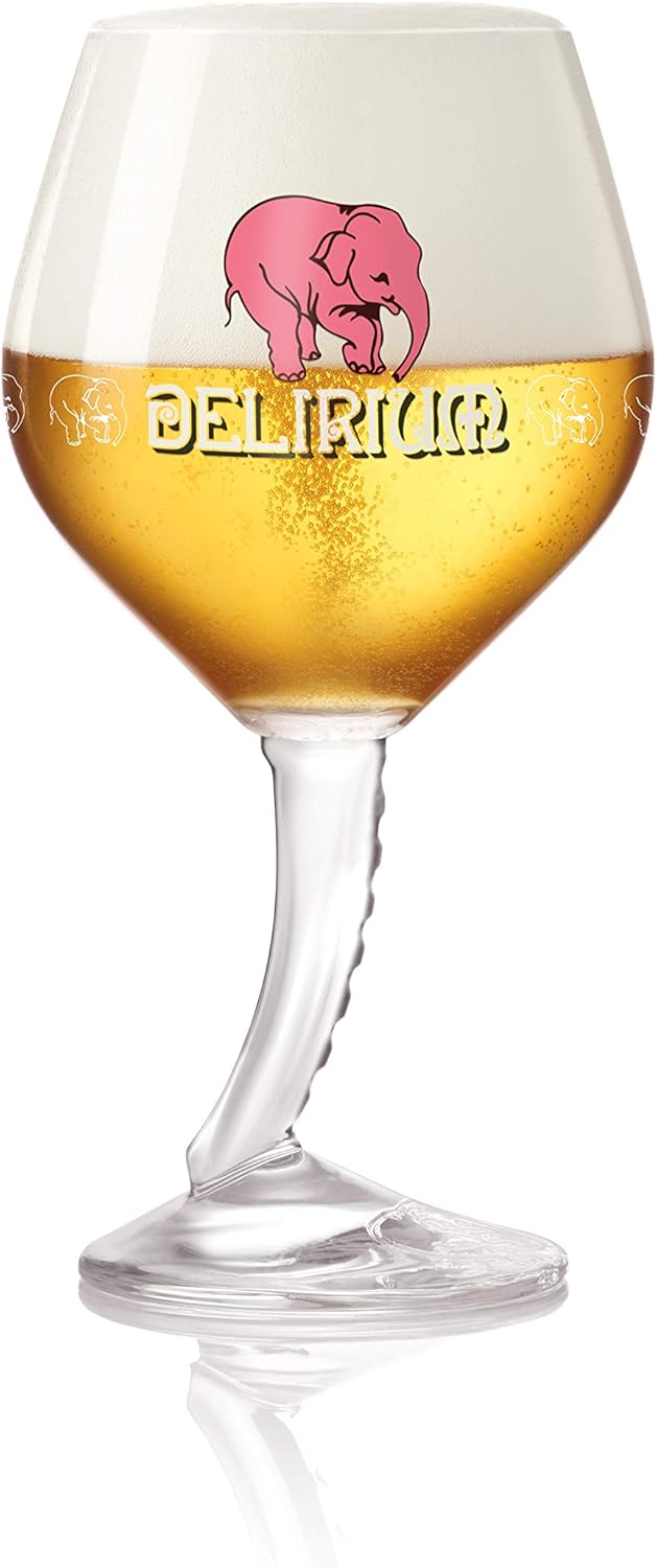 Delirium Tremens Beer Glass New Style Amazon.co.uk Kitchen & Home
