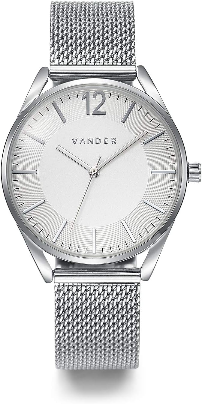 VANDER Womens Watches Fashion Simple Minimalist Waterproof Quartz Analog Watch Designer Luxury Business Classic Dress Wrist Watch