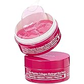 COSRX Limited Pink Edition Pink Peptides Collagen Hydrogel Eye Patch – Amazon Exclusive, Under Eye Mask for Puffy Eyes and Da