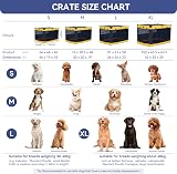 A 4 Pet Dog Travel Crate Large Foldable Soft Crate with Lockable Zipper view 8