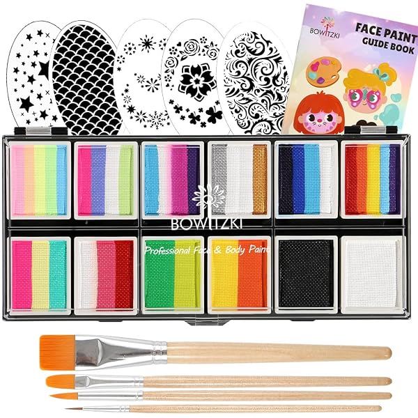 20pcs Body Painting Sponges Face Paint Sponges For Makeup