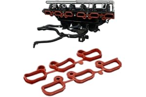 Mearo 2PCS Engine Intake Manifold Gasket, 11611436631 Automotive Replacement Intake Manifold Gaskets Suitable for X3 X5 Z3 Z5
