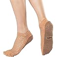 SHASHI Star Mesh Socks for Women – Sparkly, Full-Coverage Non Slip Socks for Barre, Yoga and More