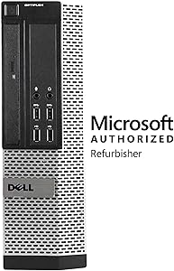 Dell Optiplex 790 SFF Computer, Intel Core i5 3.1 GHz, 16 GB RAM, 1 TB HDD, DVD-RW, Windows 10 Pro (Renewed)