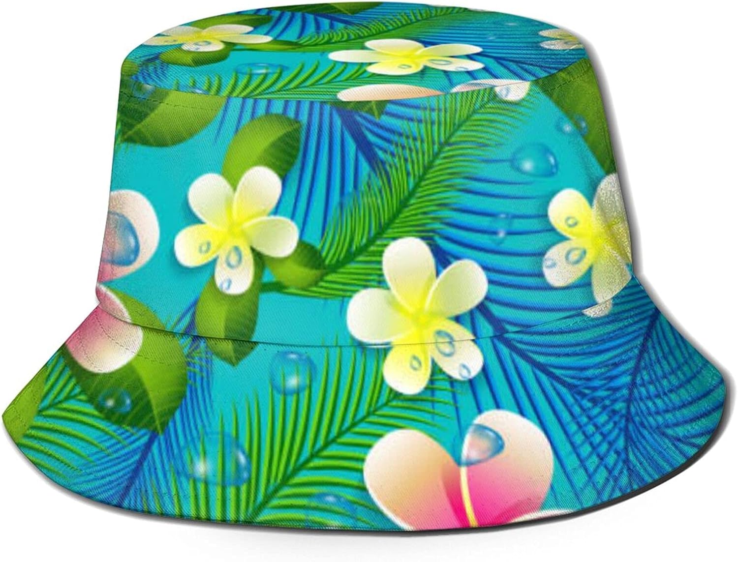 Unisex Cute Fruit Print Bucket Hat,Tropical Flowers Summer Fisherman Cap Amazon.co.uk Clothing