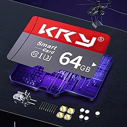 SD Card 64GB Memory Card with SD Adapter, High