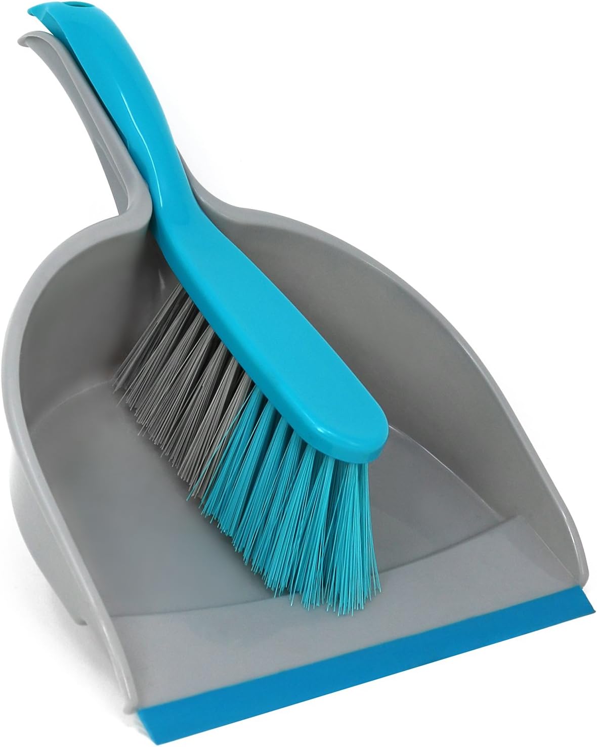 Cepillo de Mano en Gris/Turquesa Conjunto de Barrido Compuesto por