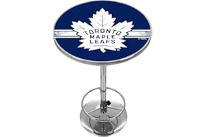 Trademark Gameroom NHL Chrome Pub Table-Toronto Maple Leafs