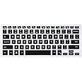 Keyboard Cover Compatible with 2018 13 5000 7000 Series 5368 i5368 i5378 i5379 7373 7375 7368 7378, 15.6" 15 i5568 i5578 5579 7570 7573 7569 7579 (NO Numeric Keypad) Black
