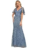 Ever-Pretty Women's Summer Dresses Ruffles Sleeves
