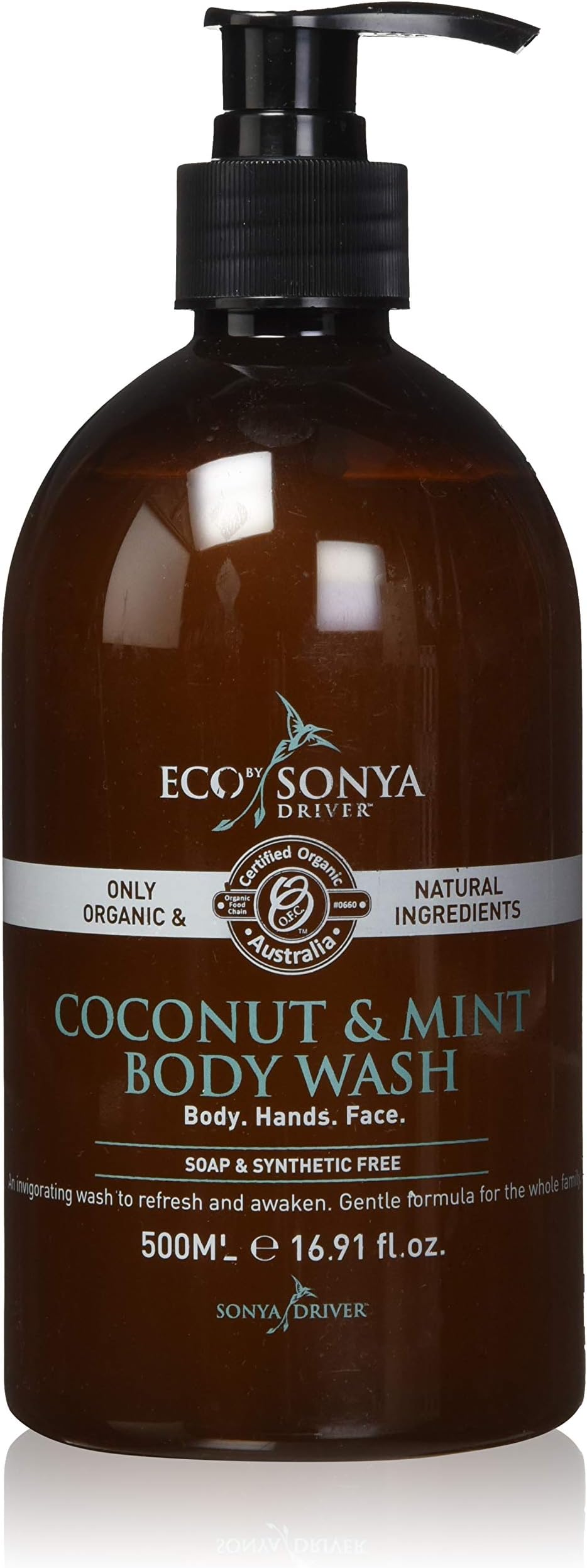 Eco by Sonya DriverCoconut Mint Body Wash 500ml