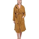 CYC Atelier 100% Turkish Cotton Waffle Bathrobe for Women