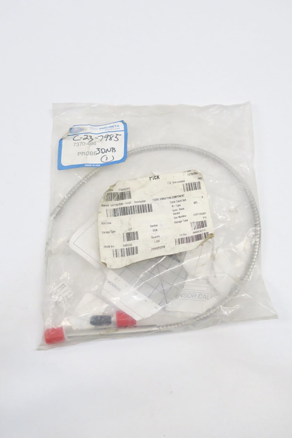 METRIX 7370496 PMC/BETA Vibration Probe D591399