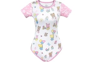 Littleforbig Silky Romper Onesie Pajamas Bodysuit - Baby Cuties Onesie