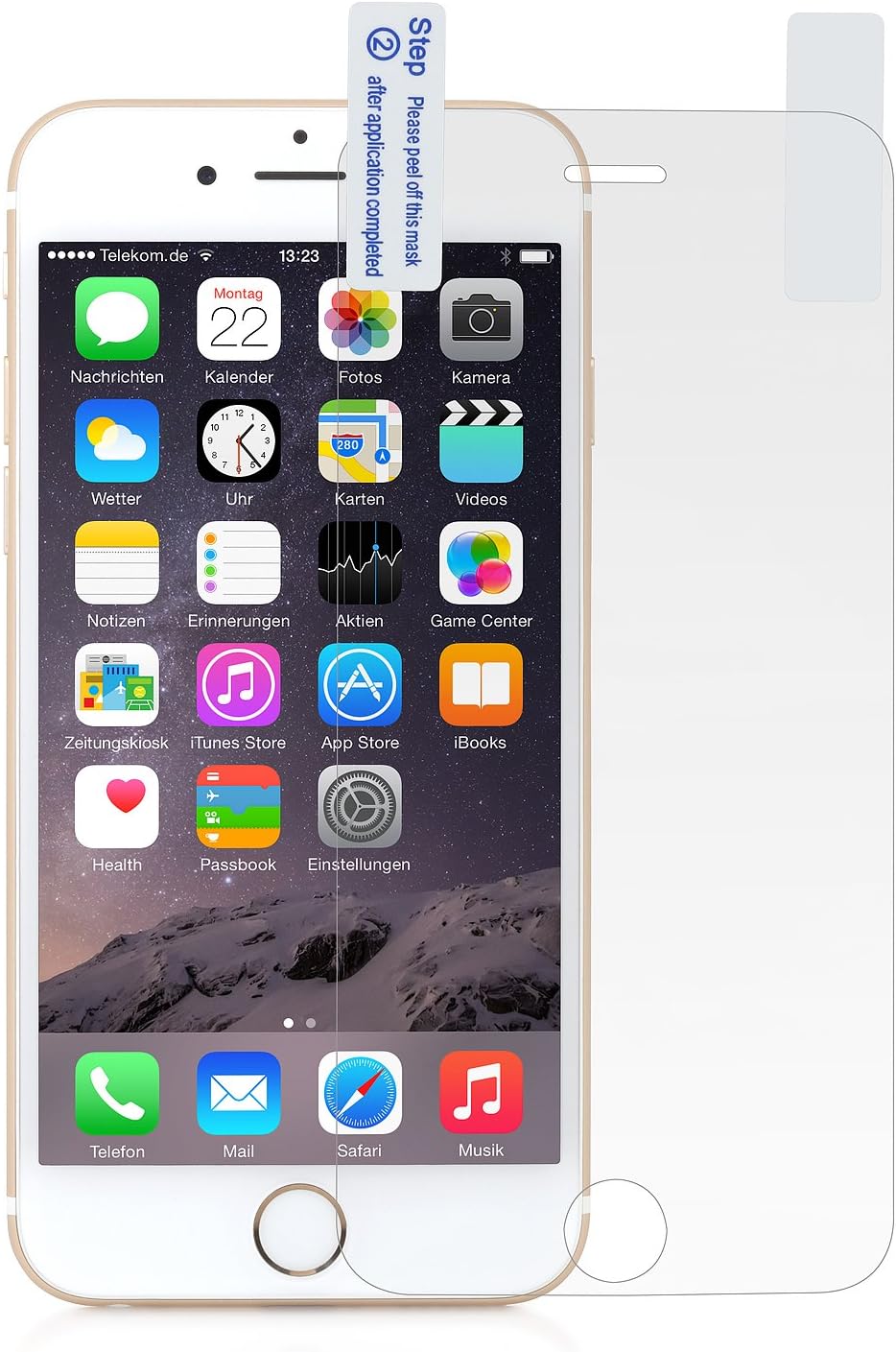 StilGut Flexible Screen Protector Compatible with iPhone 6 and iPhone 6s, 2 Pack, iPhone 6s, iPhone 6 - Image 4