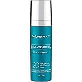 Colorescience Bronzing Primer SPF 20, Water Resistant Mineral Sunscreen, Broad Spectrum SPF 20 UVA/UVB Skin Protection, 1 Fl Oz (Pack of 1)