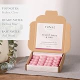 Fosse Living Velvet Rose & Oud Soy Wax Melts 16 Pack UK Hand Made view 4