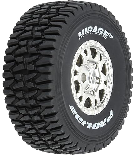 RCAWD 4 Stück 1/16 RC Reifen Räder für Arrma Mojave Grom ARA2104 RCAWD 4 Stück 1/16 RC Reifen Räder für Arrma Mojave Grom ARA2104