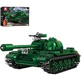 Reobrix Type 59 Tank Building Set, World of Tanks Model Kit, 748 Pieces | Officially licensed World of Tanks Type 59 building set with 748 pieces, 1:30 scale details, movable turret and tracks.